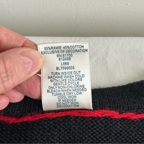 Blair Embroidered Red Cardinal Birds Sweater Knit Vest - Picture 8 of 10